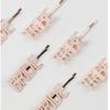 Acessório de Cabelo com Pérolas e Letras para Noiva e Madrinhas, Acessório de Cabelo para Casamento, Festa de Despedida de Solteira com Strass
