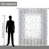 1pc novo padrão de flor tela de janela 3D impressão digital direto da fábrica quarto sala estar decoração desgaste haste tela de janela