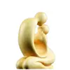 Buxinho Criativo Moderno Simples Ornamentos de Escultura em Madeira Casal Decoração de Casa Arte Jane Eyre Ornamentos de Madeira para Sala de Estar