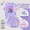 Nuevo Traje de Baño Kpop Demon Slayer para Niñas Transfronterizo, Traje de Baño de Dos Piezas de Secado Rápido para Niños y Niños Mayores, Moderno