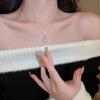 Pendientes de Dragón Super Brillantes y Collar a Juego para Mujer, Nuevo Modelo Popular 2026, Cadena de Clavícula de Lujo Ligero con Diseño Único