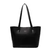 2026 Bolso Nuevo Transfronterizo para Mujer de PU Simple Gran Capacidad Moda Bolso de Hombro Bolso Tote de Trabajo para Viajes