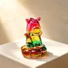 Ornamento Rotativo dos Doze Signos do Zodíaco de Cristal Atrai Riqueza e Sorte Decoração de Mesa de Escritório Presente para Ano do Zodíaco Presente Criativo