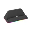 Base de Carga para Consola Switch 2, Soporte Triangular Portátil de 2ª Generación, Cargador Individual, Accesorio para Videojuegos con Luz RGB