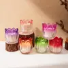 Regalos Navideños Creativos, Velas Aromáticas de Colores en Forma de Flor, Recuerdos para Bodas y Cumpleaños, Sets de Cera de Soya, Listos para Venta al por Mayor