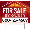 Señales de Venta de Casas Nuevas Transfronterizas Venta de Garaje Inmobiliaria Señales de Estacionamiento Señal de Patio