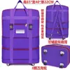 Bolsa de Envio para Aviação Grande Capacidade Bolsa de Viagem Bolsa de Bagagem Dobrável para Mulheres Bolsa de Viagem para Mudança com Rodas