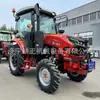 Tractor de cuatro ruedas Changli 704, motor Sida, rotocultivador de alto par, tractor agrícola de tracción en las cuatro ruedas