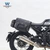 Muscle car Lobo adecuado para oro alto GK500 bolsa lateral retro modificación caja de borde lateral impermeable liberación rápida bolsa para casco Especial