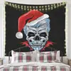 Tapeçaria de Natal Nova Pano de Pendurar Transfronteiriço Pano de Fundo Decorativo Sala de Fundo de Natal Atmosfera de Feriado Pano de Parede Estilo Americano