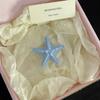 Horquilla Pequeña Estilo Fresco Flor Estrella de Mar Serie Océano Pinza Lateral Horquilla para Cabello Roto Ambiente Turístico Foto Accesorios para el Cabello Horquilla