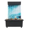 Escritorio de oficina para restaurante, hogar, club, fuente creativa, decoración de agua, fortuna, feng shui, decoración de paisaje