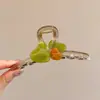 Pasador de Pelo de Acrílico Estilo Coreano para Mujer, Accesorio para el Cabello en la Parte Posterior de la Cabeza, Pasador Elegante, Pinza de Tiburón de Alta Calidad y Gama Alta
