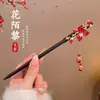 Nuevo pasador de ébano negro estilo chino, palillo para el pelo de alta gama para recogidos en la parte posterior de la cabeza, accesorio para el cabello de mujer, accesorio para vestido tradicional chino