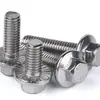 Ventas directas del fabricante de origen: Pernos Hexagonales con Brida de Acero Inoxidable 304 M5~M12 Pernos Hexagonales con Brida y Dientes