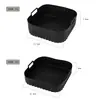 Set de Bandeja de Silicona para Hornear y Rejilla para Cocinar al Vapor para Freidora de Aire Transfronteriza Cosori, Bandeja para Hornear Antiadherente Resistente a Altas Temperaturas y Rejilla para Cocinar al Vapor
