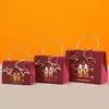 2026 Nuevo Modelo Caja de Dulces para Boda Estilo Chino, Empaque de Boda de Alta Gama y Elegante Caja de Regalo de Agradecimiento, Bolsa de Dulces Portátil, Caja Vacía