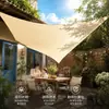 Toldo impermeable exclusivo transfronterizo hecho de tela Oxford 320D, dosel triangular para exteriores, red impermeable y parasol, encriptado y engrosado