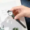 Reloj de Chica Trendy Estilo Coreano Moda Retro Trendy Reloj Personalizado para Estudiante Casual Fresco Novia Reloj Pequeño