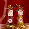 Pegatinas de sellado en forma de corazón para el Día de San Valentín transfronterizas, rollo empaquetado al por mayor, pegatinas adhesivas redondas para decoración de regalos y arte
