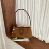 2026 Nuevo Bolso de Hombro Único Elegante Retro de Gama Alta para Mujer Bolso Versátil para el Trabajo y Debajo del Brazo