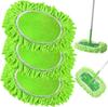 El Modelo Popular de Temu es Adecuado para Mopa de Piso Swiffer Verde Terciopelo Coral Lavable Reutilizable Paño de Repuesto para Mopa Plana