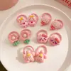 Novo Anel de Polegar para Cabelo de Bebê Menina Kuromi Doce Fofo My Melody Elástico Pequeno