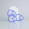 Venta al por mayor del fabricante Cubo de agua potable desechable Asa de anillo grande Producción de material nuevo Asa de PE 1-5 Litros Asa de plástico