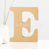 Letras de Madera para Decoración de Pared Letrero Vertical de Rodaja de Alfabeto Tablero Artesanía Decorativa Fiesta en Casa