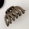 Pinzas Grandes de Garra Extensiones Pasador Coreano Retro Francés Recogido en la Parte Trasera de la Cabeza para Mujeres Clip Elegante para el Cabello Accesorio para el Cabello