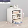 Suporte Elevado para Computador Caixa de Armazenamento para Mesa Gaveta Tipo Essencial para Escritório de Laptop Dormitório Organizador de Armazenamento de Mesa