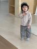 Conjunto de Dos Piezas para Niños: Camisa y Pantalones Casuales a Cuadros 2026 Nuevo Estilo Coreano Ropa para Niños Traje de Niño Otoño Ropa para Bebé