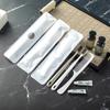 Escovas de Dente de Hotel de Luxo, Suprimentos para Hotel, Artigos de Higiene Pessoal para Pousadas e Hotéis, Conjuntos Descartáveis de Escova de Dente e Pasta de Dente Atacado