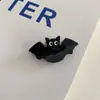 Novo Grampo Pequeno Divertido de Halloween Fantasma Engraçado Abóbora Morcego Preto Acrílico Personalizado Presilha de Cabelo Acessório de Cabelo