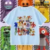 Ropa de mercancía del juego Suzys Restaurant, camisetas de manga corta para niños, tops de manga media, modernos