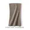 Cachecol de Cashmere 2026 Outono/Inverno Novo Feminino Quente com Furos Protetor de Pescoço Espesso Gola de Tricô para Pescoço Cobertura para Cabeça