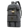 Grande Capacidade Bolsa de Lona Nova Grande Expansão Mochila de Viagem Masculina Resistente ao Desgaste Respirável Material Grosso Bolsa Casual Feminina