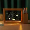 Presente para Cerimônia de Maioridade de Dezoito Anos Presente Adulto para Meninos e Meninas 18 Porta-Canetas Luminária Noturna Aniversário Inspirador Exame de Admissão ao Ensino Médio