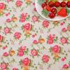 Fornecimento de fábrica Flor linho estampado simples pano de fundo pastoral toalha de mesa retangular mesa de chá fresco