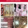Conjunto Transfronteiriço Artificial de 18 Peças de Cipós de Flor de Cerejeira para Cobrir Tubos de Ar Condicionado, Guirlandas de Flores Artificiais de Plástico, Cipós de Flores Decorativas para Casamentos