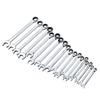 Llave de Carraca de Doble Propósito Juego de Llaves Rápidas 72 Dientes Acero al Cromo Vanadio/Llave de Carraca de Cabeza Móvil 8-32mm