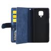 Funda de cuero para teléfono móvil Amazon red mi note9Pro para Apple 12mini con cremallera y nueve tarjeteros