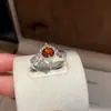 Anillo abierto de gota de agua de circón transfronterizo, versátil y elegante para ir al trabajo, anillo exquisito y único para el dedo índice, lujo ligero con un toque de alta gama
