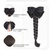 Trenzas para Peluca, Lazos Femeninos, Trenzas, Cabello Artificial, Pinzas de Cola de Caballo Naturales, Nuevas Trenzas para Peluca Estilo Chino, Coletas