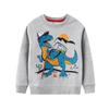 Primavera 2026 Nueva Ropa Infantil de Comercio Exterior Amazon Sudadera de Algodón de Manga Larga para Niños con Estampado de Dinosaurio Tops para Niños Distribución