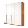 Armario de aleación de aluminio, personalizado, moderno, sencillo, integral, para dormitorio, armario de puerta plana personalizado para toda la casa, de fábrica.