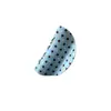 Material PVC Ponto Azul Presilha de Garra Toque de Luxo Coque na Parte de Trás da Cabeça Presilha Tubarão Estilo Coreano Temperamento Presilha de Ponto Azul para Rabo de Cavalo