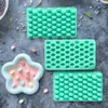 55 Granos de Café Consecutivos 321 Molde de Silicona de Chocolate Molde para Decoración de Pasteles, Galletas, Postres, Dulces 3D