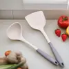 Espátula de Silicona Juego de Utensilios de Cocina Cuchara Colador Resistente a Altas Temperaturas Grado Alimenticio Antiadherente Sartén Suministros de Cocina Domésticos Herramientas