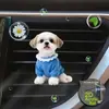 Lindo Clip de Perfume para Ventilación de Coche de Gato Gatito Acrílico Decoración de Coche Accesorio de Interior Adorno de Fragancia